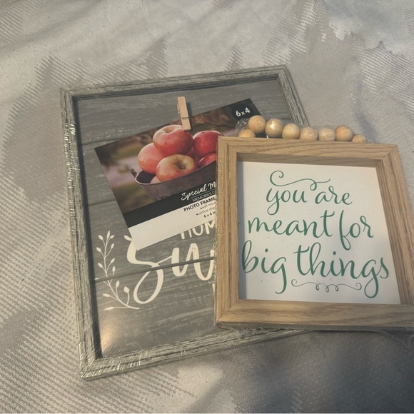 Cute Simple Home Sweet Home Wall Art. New in box. Great gifts. - Picture 1 of 6